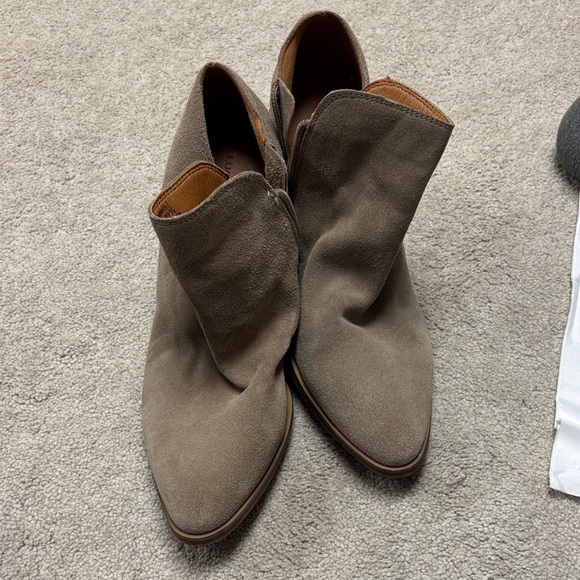 Lucky Brand Shoes - Lucky Brand Taupe Ankle Booties